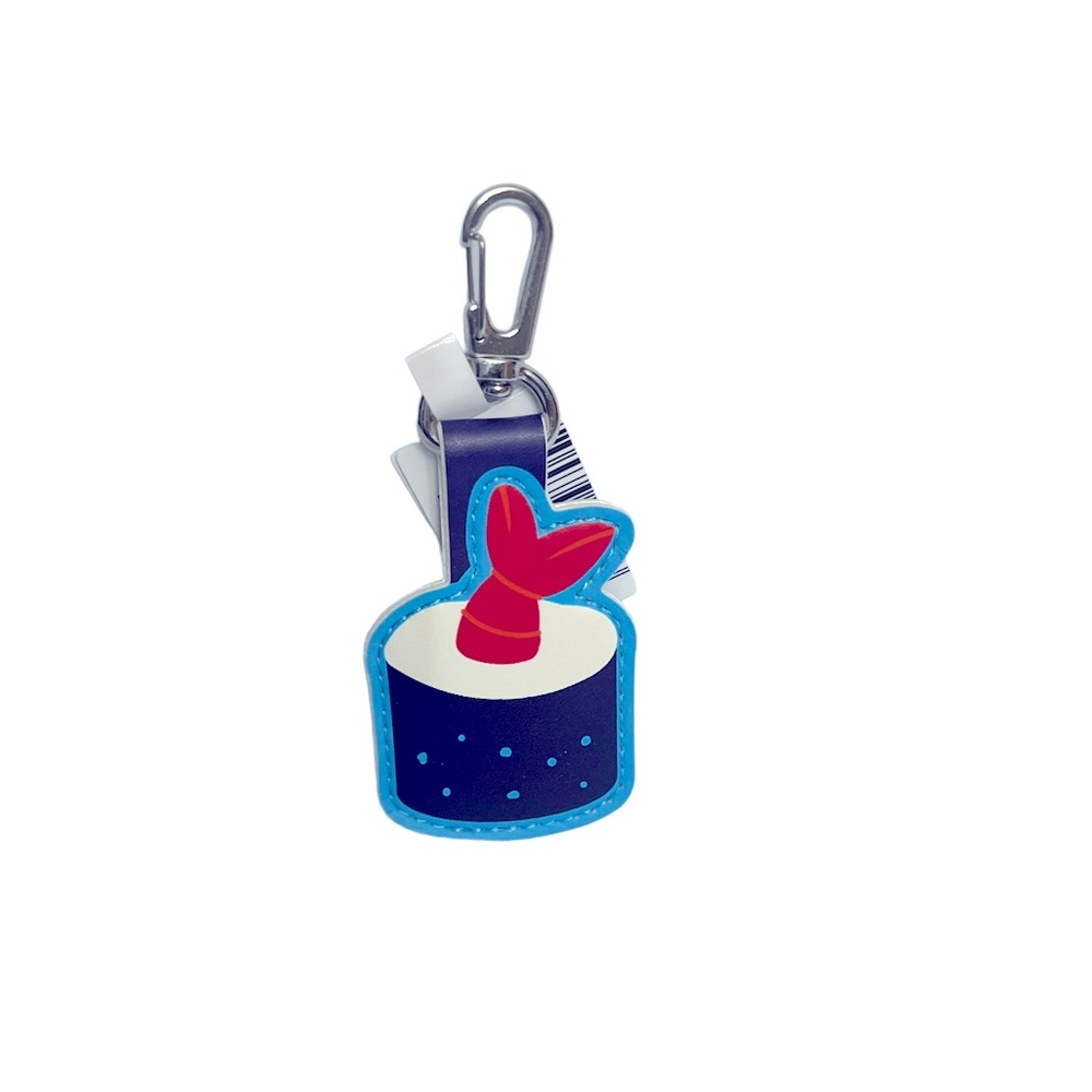 Aldi fan gear sushi quarter holder key chain nwt
